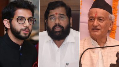 Maharashtra Political Crisis Live Updates: Eknath Shinde Likely To Meet Maharashtra Governor; BJP Leader Pravin Darekar Says, ‘MVA Govt Is in Minority’
